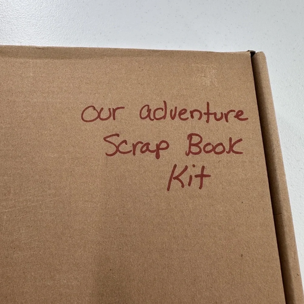 Disney's UP Our Adventure Book Memory DIY Photo Album Scrapbook Travel Gift‎ Set